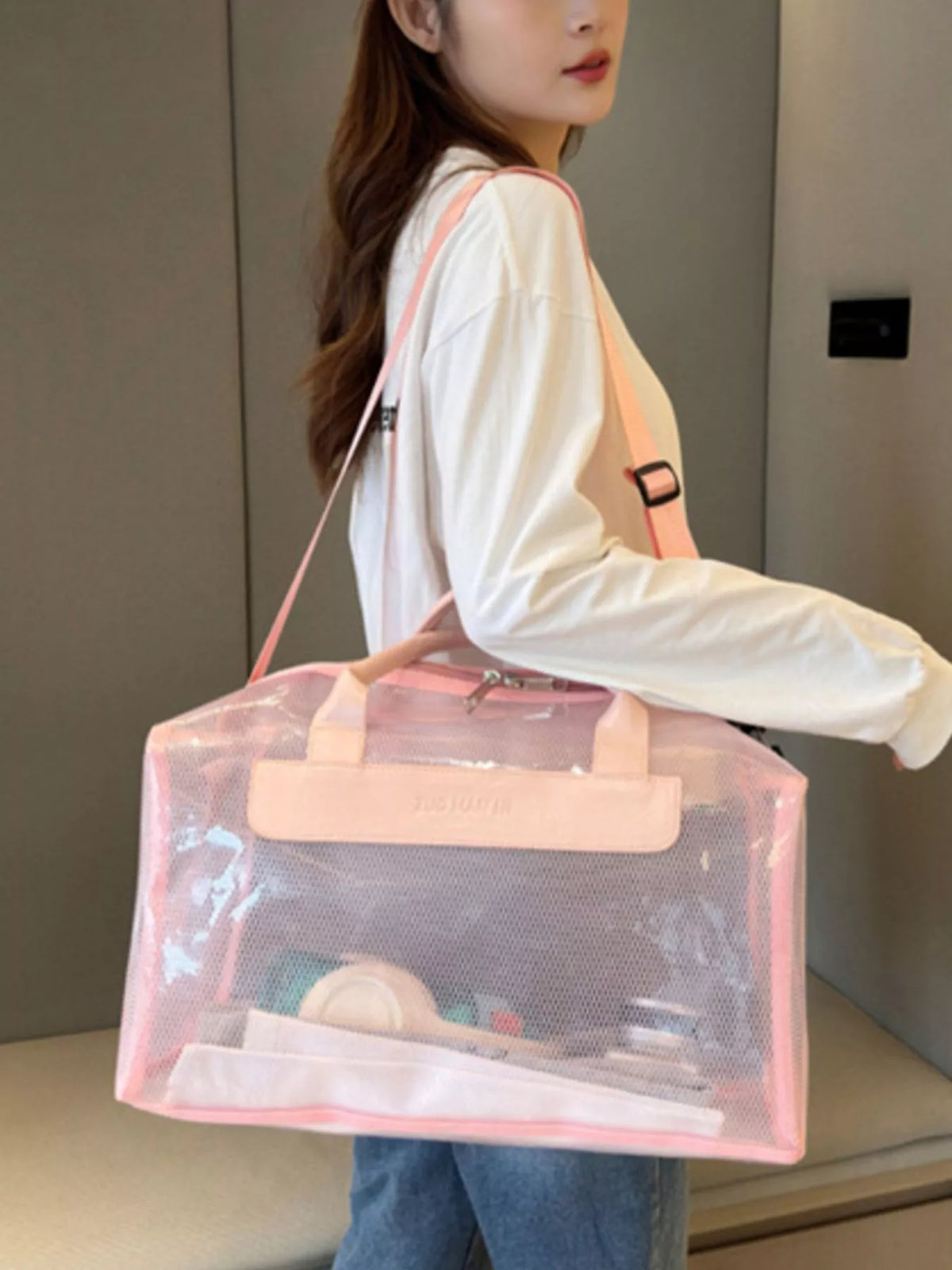 Transparent PVC Travel Bag