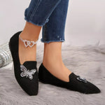 Butterfly Decor Slip-Ons