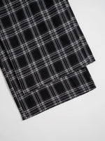 Relaxed Fit Plaid Pants
