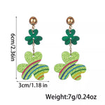 Lucky Clover Dangle Earrings
