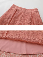 Embroidered Long Sleeve Top and Skirt Set