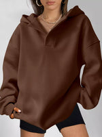 Dropped Shoulder Long Sleeve Sweatshirt