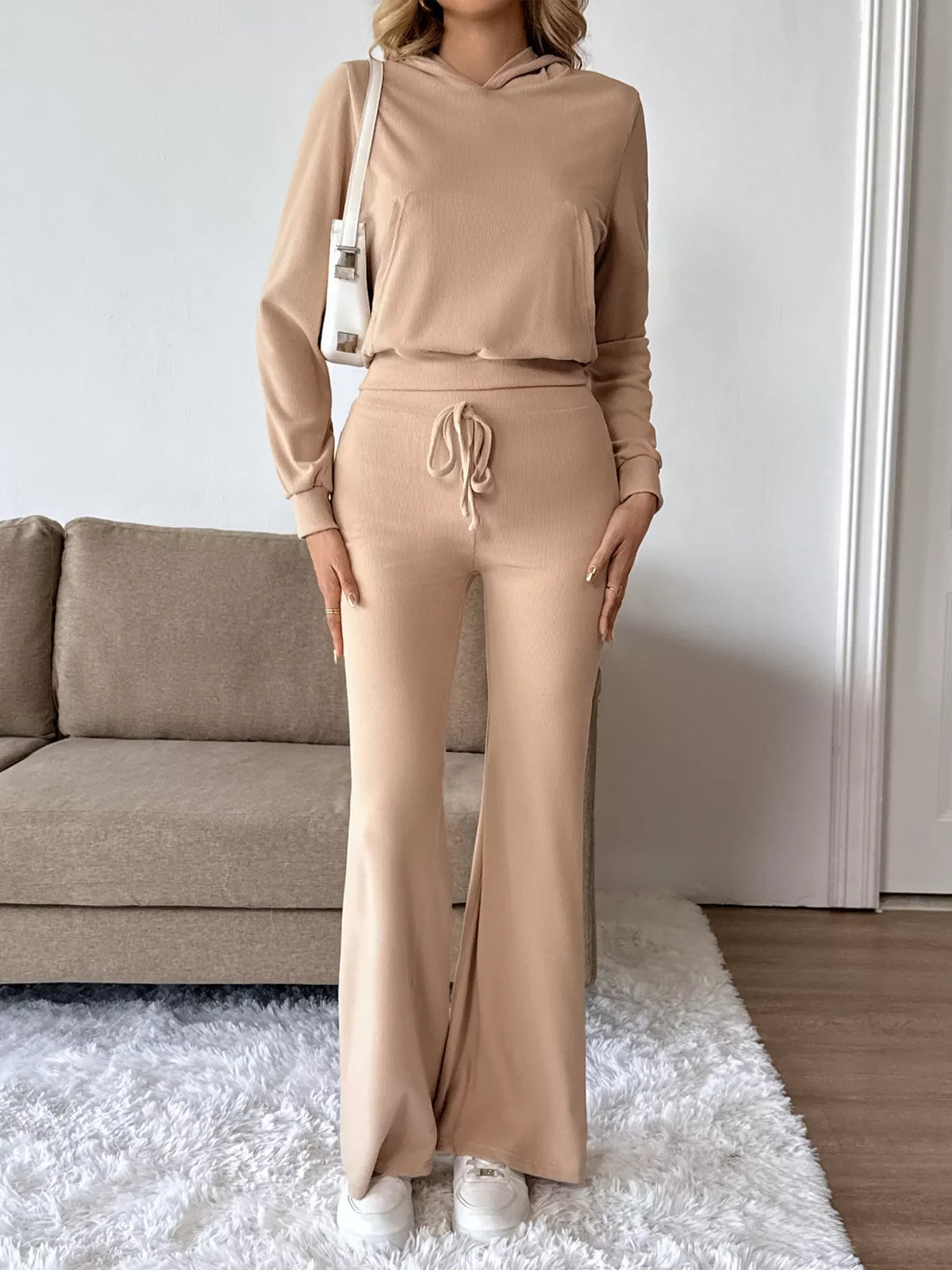 Long Sleeve Hoodie and Pants Set
