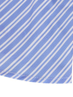 Striped Tie-Front Peplum Cami