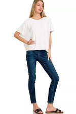 Zenana Round Neck Short Sleeve T-Shirt