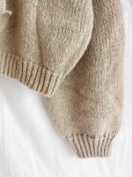 Chunky Knit Tie-Front Cardigan