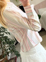 Printed Button-Down Long Sleeve Shirt
