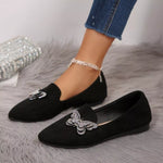 Butterfly Decor Slip-Ons