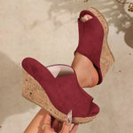 Open Toe Wedge Sandals