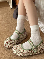 Round Toe Flat Slip-Ons