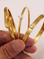 18K Gold-Plated Zircon Bracelet