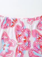Children's Butterfly Top and Shorts Set