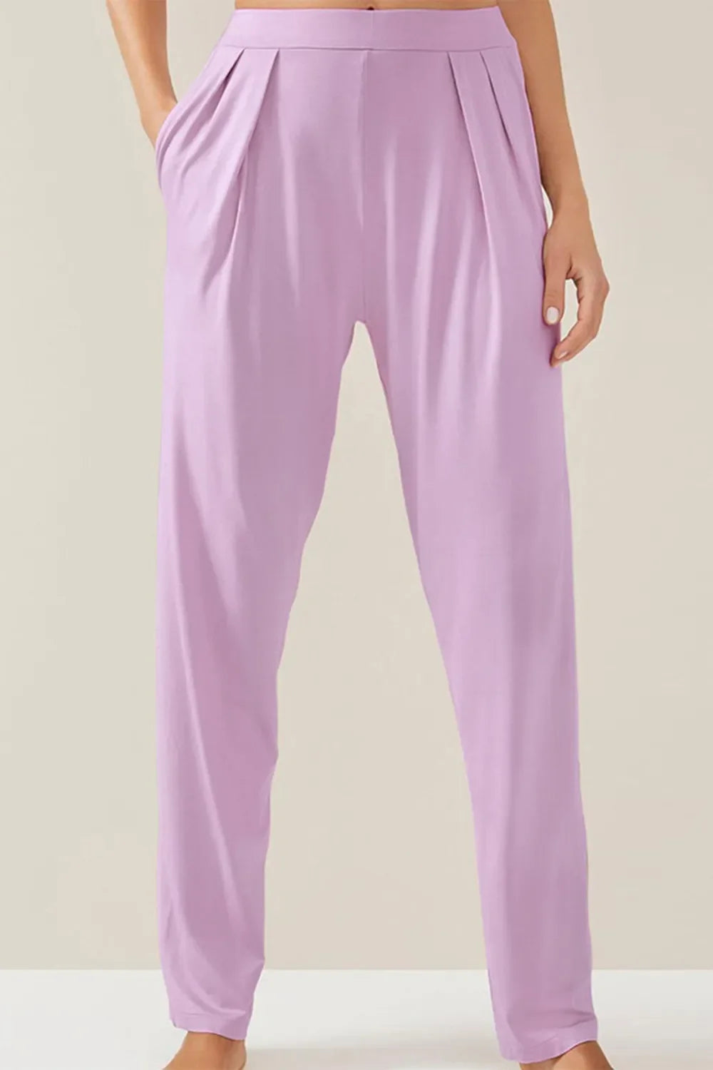 Buttery-Soft Surplice Long Sleeve Top and Pants Set
