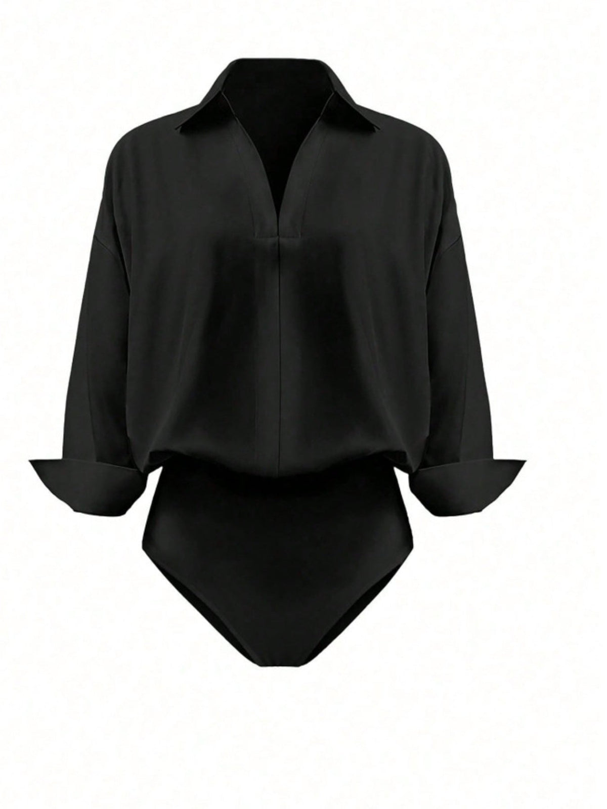 Button-Down Long Sleeve Bodysuit