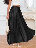 A-Line Maxi Skirt with Pockets
