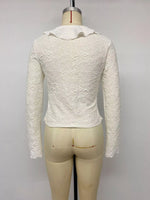 Ruffled Long-Sleeve T-Shirt