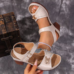 Open Toe Block Heels Sandals