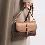 Adjustable Strap Flap Crossbody Bag