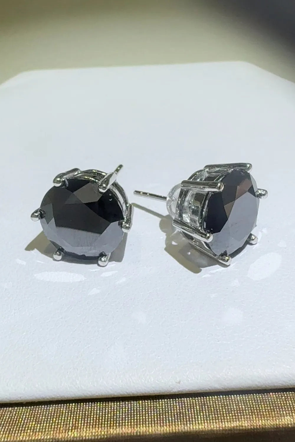 4 CaratMoissanite 925 Sterling Silver Stud Earrings