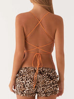 Crisscross Back V-Neck Cami