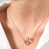 18K Gold-Plated Heart Pendant Necklace