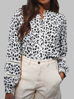 Floral Button Down Long Sleeve Shirt