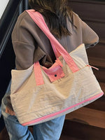 Two-Tone Lightweight Travel Bag