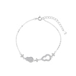 Zircon Gourd Adjustable Bracelet