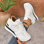 Lace Up Round ToeSneakers