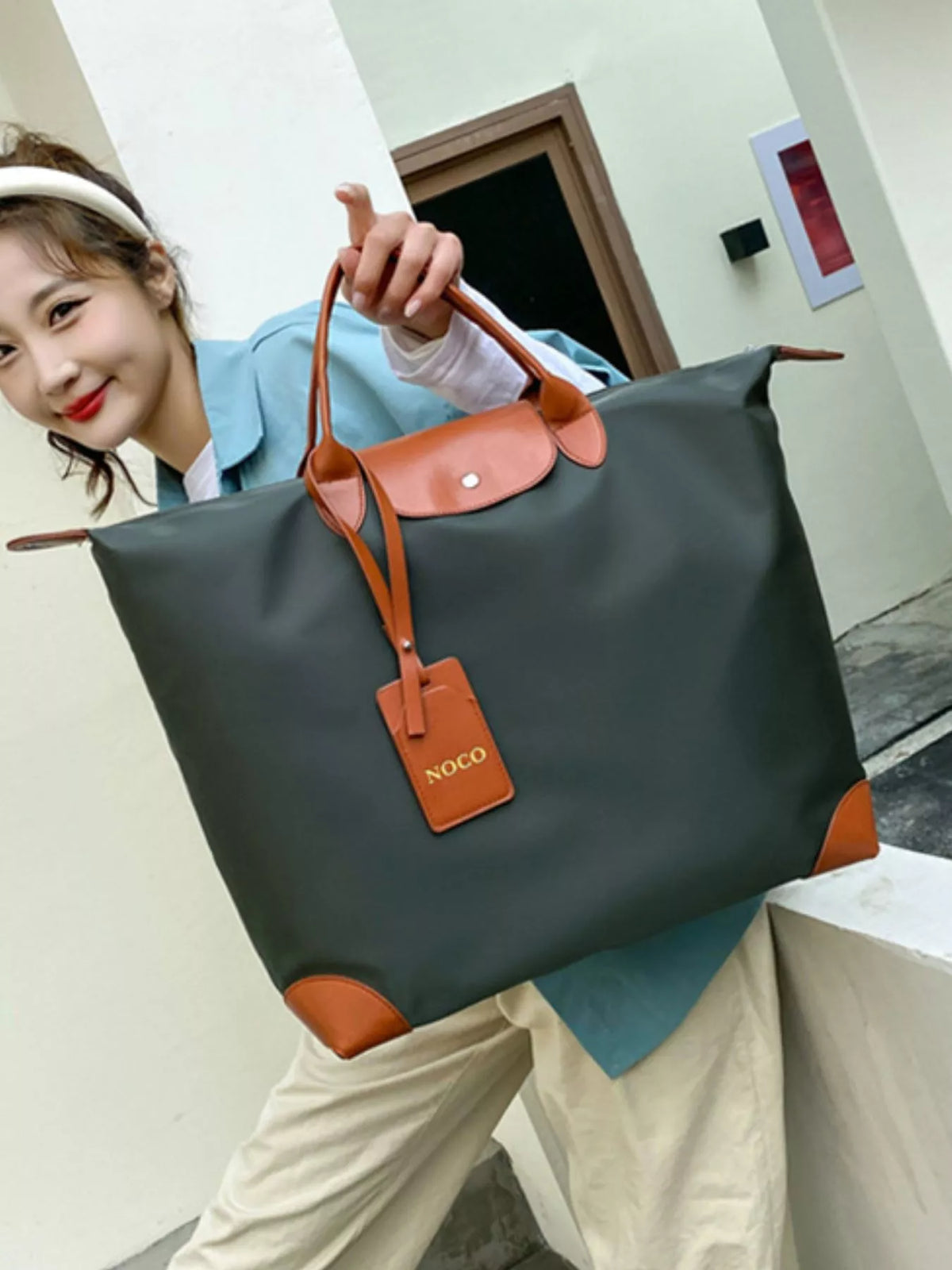 Lightweight Oxford Cloth Travel Bag