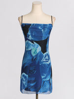 Cowl Neck Cami Mini Dress