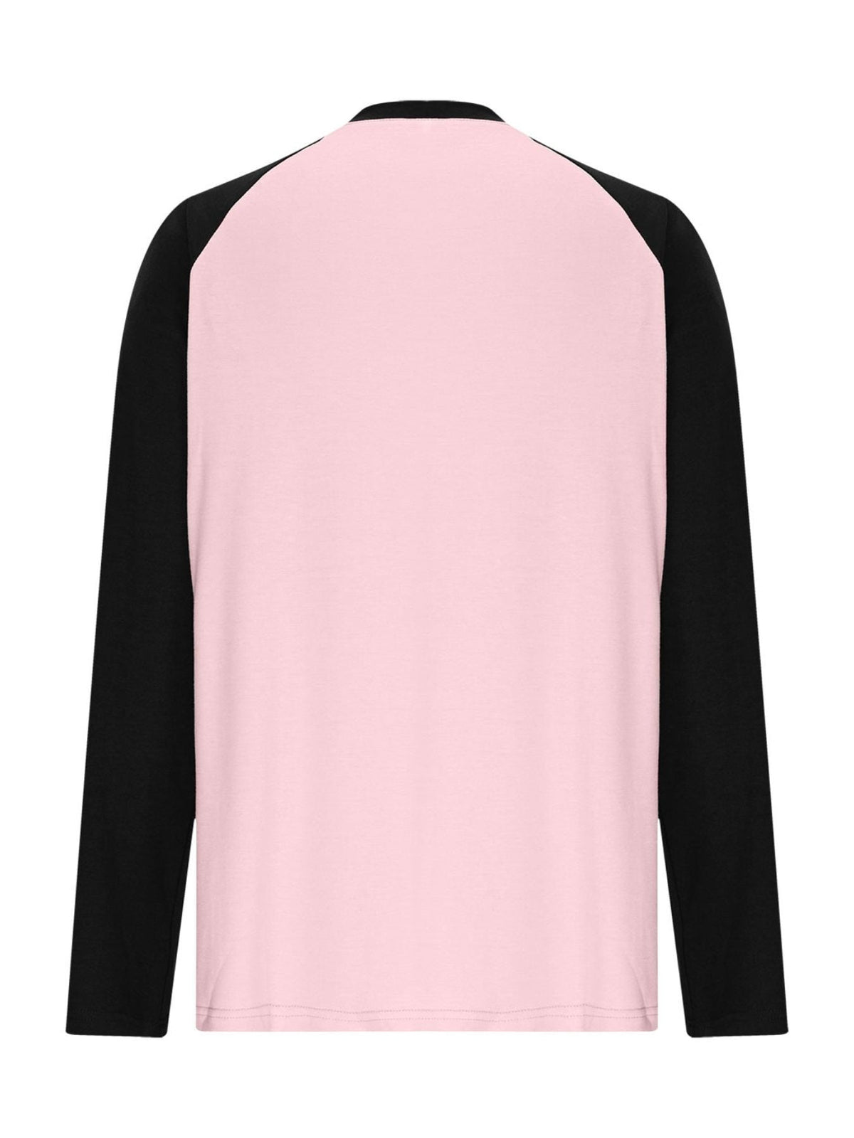 Round Neck Raglan Sleeve T-Shirt with Pocket