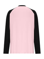 Round Neck Raglan Sleeve T-Shirt with Pocket