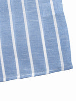 Striped Oversized Button-Down Shirt