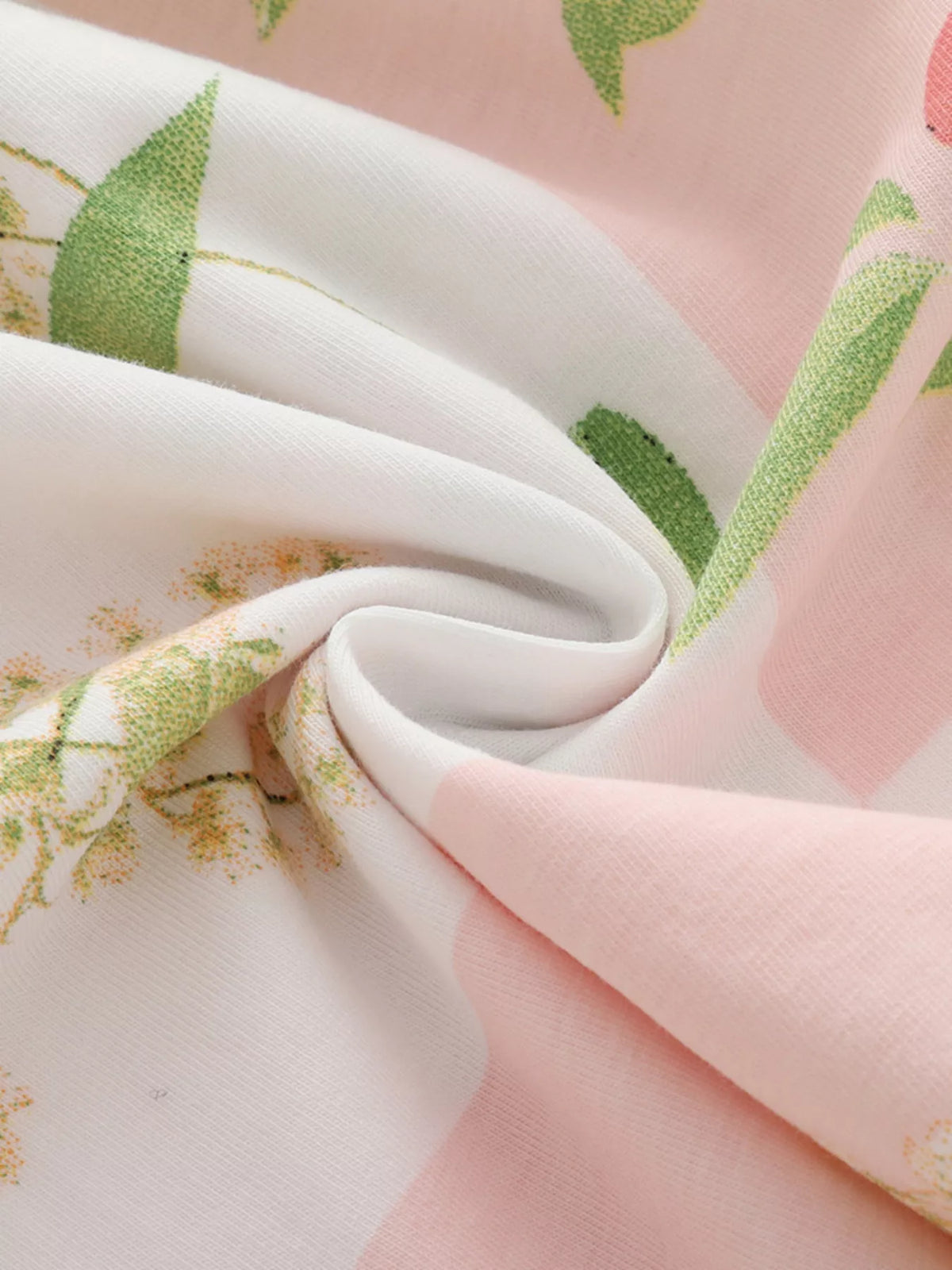 Children's Floral Print Button-Down A-Line Dress