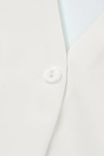 Short Sleeve Notched Blouse