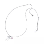 Bow & Heart Pendant Necklace