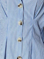 Striped Button-Up Long Sleeve Shirt