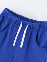 Children‘s Striped Crocodile T-Shirt and Shorts Set