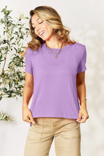 Basic Bae Bamboo Full SizeRound Neck Short Sleeve T-Shirt Plus Size
