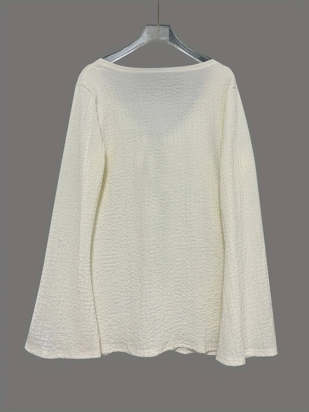 Tie Front Long Sleeve Top and Shorts Set