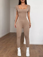 Short Sleeve Top and Leggings Set