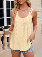 Eyelet Double Strap Cami