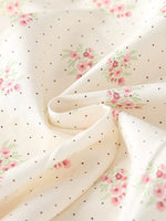 Children's Floral Print Long Sleeve Casual Dress