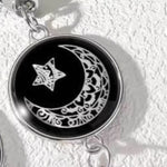 2-Piece Glow-in-the-Dark Sun Moon Bracelet