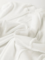 Exposed Seam Slim Fit Long Sleeve Top