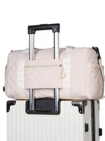 Quilted Oxford Cloth Travel Bag