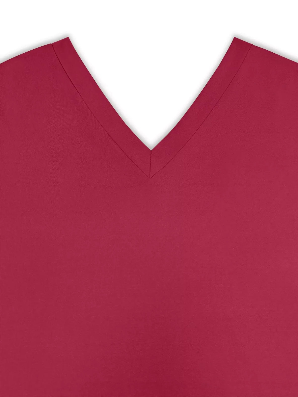 V-Neck Top and Wide Leg Pants Two-Piece Set