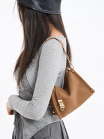 PU Leather Crossbody Bag with Adjustable Strap