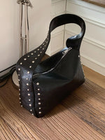 Studded Accent Shoulder Bag